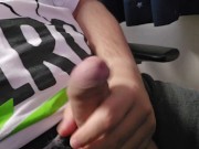 Preview 6 of The way he rubs his foreskin cock hard without ejaculation to increase his arousal level