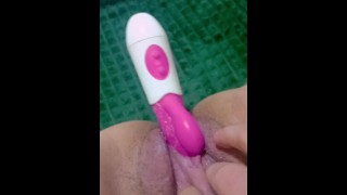 I get really HORNY playing with my VIBRATOR and I imagine it's your BIG COCK fucking me