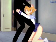 Preview 1 of Chiaki Kanda and I have intense sex in the club room. - Atsumare! Fushigi Kenkyuubu Hentai