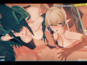 Preview 5 of Arknights - Dusk And Shu In an Incredibly Hot Orgy!