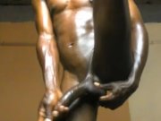 Preview 1 of LEGS UP 😮😮💦 NAUGHTY AFRICAN TEEN MILKING HIS COCK MERCILESSLY