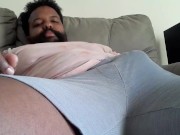 Preview 3 of Hot BBC Daddy Shoots a Hot Load Watching YouTube