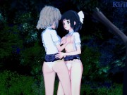 Preview 2 of Hibiki Tachibana and Miku Kohinata engage in intense lesbian play. - Symphogear Hentai