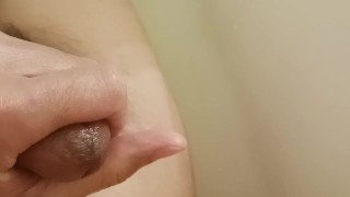 Almost 10 Min POV watching Pornhub Girl solo Masturbating with Coconut Oil w Precum