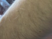 Preview 5 of Hairy pussy closeup fuck and creampie 💦