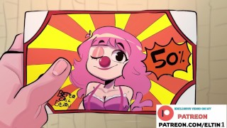 Clown girl Hard Fucked And Getting Creampie On Party | Best Cartoon Hentai 4k 60fps