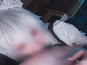 Preview 3 of 💙🌙【aliceholic13】Touhou Izayoi Sakuya Cosplay multiplecumshot femdom sex.