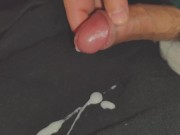 Preview 6 of Three times slow motion close up cumshots, uncircumcised tiny penis cums