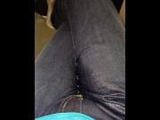 Preview 4 of Pissing myself while sitting in my office