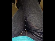 Preview 5 of Pissing myself while sitting in my office