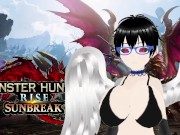 Preview 1 of Monster Hunter Rise with Ver.r Nude/Futa Mods +18 Gameplay PL #1 - the beginning of a busty adventur