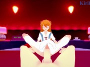 Preview 2 of Asuka Langley Soryu and I have intense sex at a love hotel. - Neon Genesis Evangelion POV Hentai