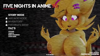 Five Nights In Anime 3D FUTA DLC [shemale] [Part 02] Sex Game Play [18+] Parody Porn Game