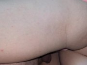 Preview 4 of Perfect Wife made me CUM in her wet Panties and went to work in them