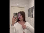 Preview 3 of Cute student shows off her tits.