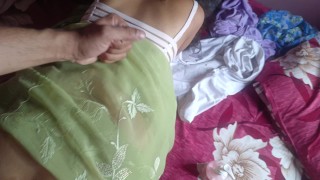cute saree bhabhi gets naughty with her devar for rough and hard anal sex after ice massage Hindi au
