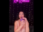 Preview 4 of 57-Year-Old MILF Reviews Sucking Vibrator