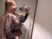 Preview 3 of sexy transparent clothes try on haul