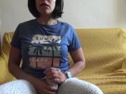 Preview 3 of Trans stepmom wants you to suck her big black cock