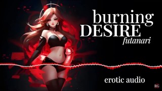 Erotic Audio | Burning Desire Futanari | FemDom Bondage | ROUGH ANAL ⛓️🔥🥵🔥⛓️