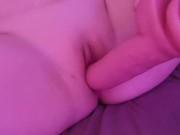 Preview 5 of Using my giant dildo🤤