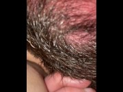 Preview 5 of Finally let my sister’s bf eat my tight teen wet pussy. Makes me cream.