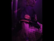 Preview 6 of Horny Girl Masturbates at Rave ~ Bathroom Stall