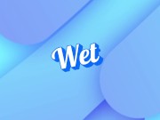 Preview 5 of I got Wet for Youtube. White Cotton Wet vs Dry with Elixir Elf