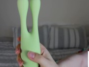 Preview 2 of Funzze Double-ended Bunny Vibrator Review