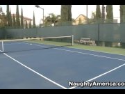 Preview 3 of A Tennis Date With A Naughty Blonde Babe Ends With Sensual Sex