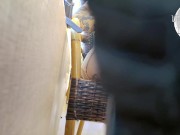 Preview 3 of I fucked a friend without a condom on a public toilet while sending videos to my cuckold husband