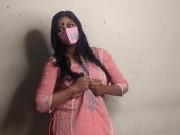 Preview 1 of Indian sexy girlfriend fingering  Video send for boyfriend