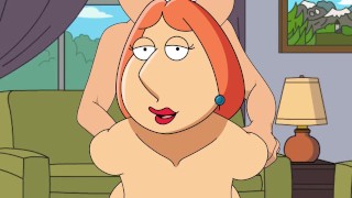 Family Guy - Glenn Fucks Lois Griffin milf big tits doggystyle hentai