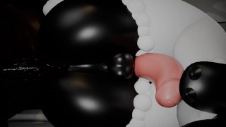 Furry femboy with a big dick getting fucked