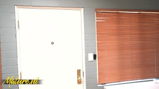 Horny Stepmom Eileen Gets Surprised By Her Stepson’s Huge Cock And Can’t Stop Touching It!