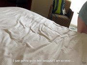 Preview 5 of Hot Stepmother And Son Share a Hotel Bed