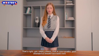 Principal Caught Schoolgirl on Webcam Site! Rough Fuck or Expulsion - It's Your Choice, Cute!