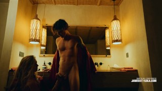 We skipped dinner to make love in our hotel
