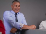 Preview 1 of HENTAI PROS - Little Puck Needs More Than A Sex Toy And Asks For Her Boss' And Coworker's Dicks