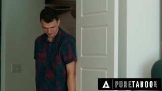 PURE TABOO Uncomfortable MILF Dee Williams Accepts Stepson's Offer To Fix Awkward Situation