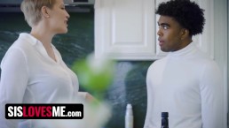 Step Sister Freaks Out Seeing My Big Dick ~ Wants A Fucking of a Lifetime ~ Threesome Full Movie